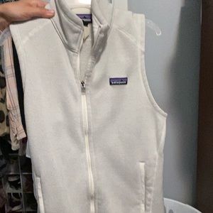 Cream small Patagonia vest